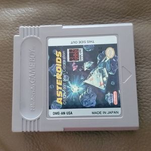 Asteroids Nintendo Gameboy Game